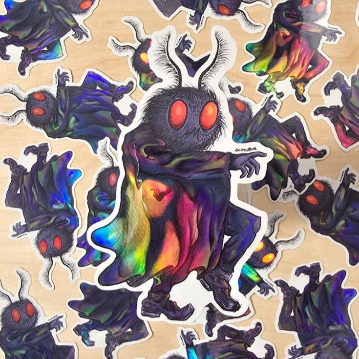 Mothman Funk Sticker