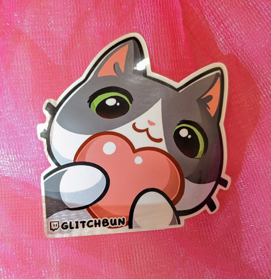 Jetpack Love Sticker