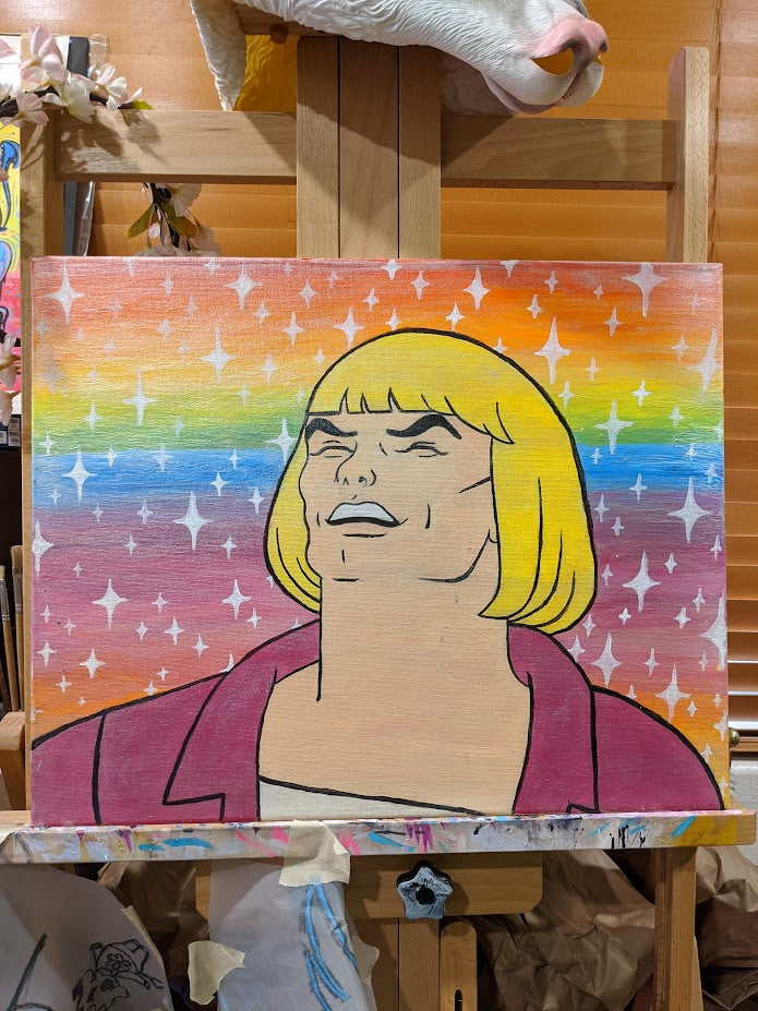 Bun's 1st Prince Adam Painting