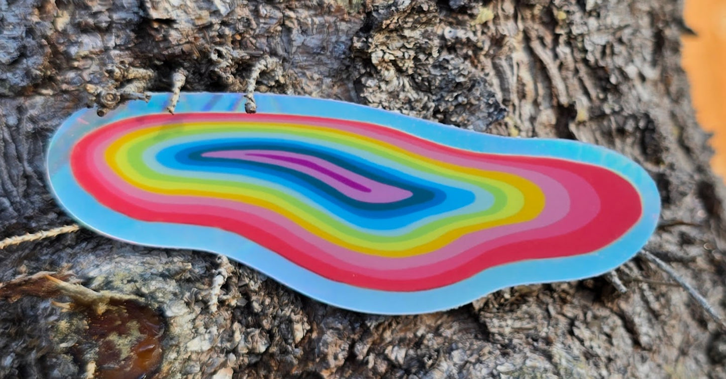 Holo Rainbow Pool Sicker