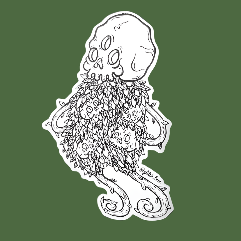 Skully Sticker