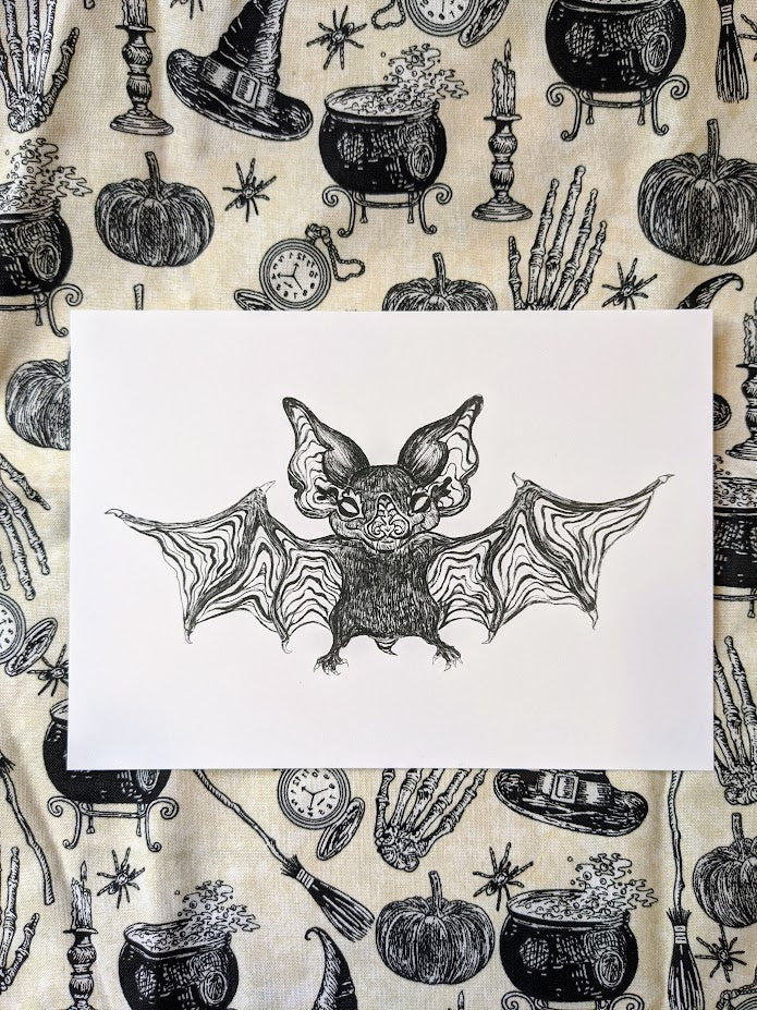 Bat! Art Print